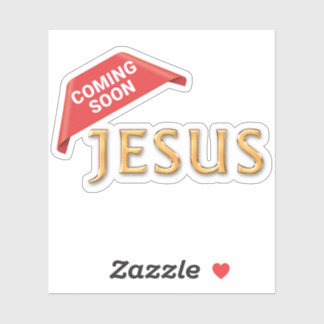 Adesivo Jesus Voltando em Breve