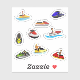 Adesivo Jet Skiing Stickers