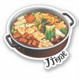 Adesivo Jjigae Coreano