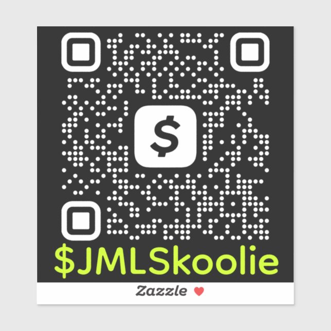 Adesivo $JMLSkoolie (Folha)