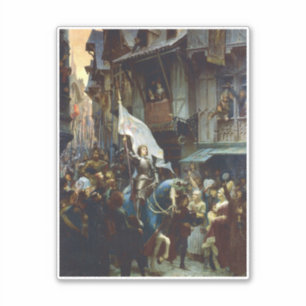 Adesivo Joan of Arc entra em Orléans