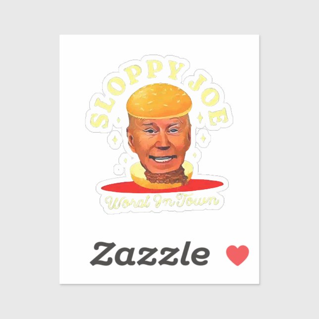 Adesivo Joe Biden Anti-Presidente (Folha)