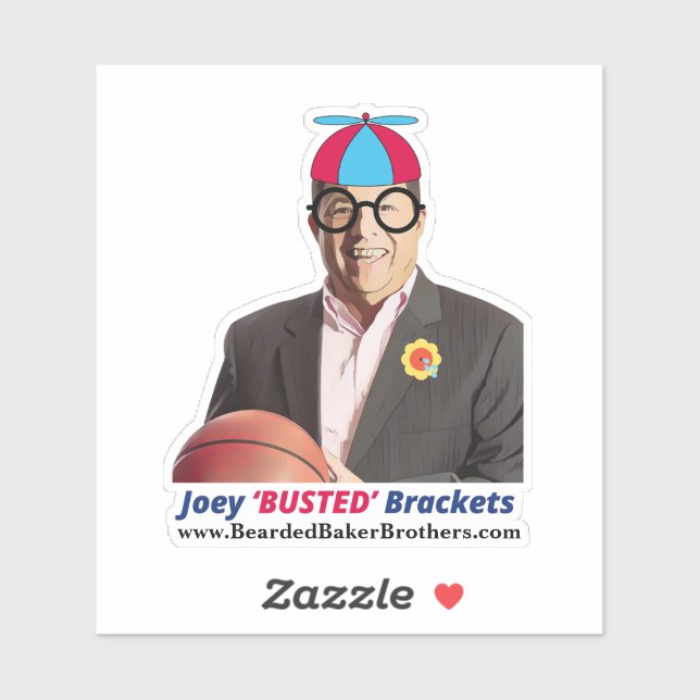 Adesivo Joey Busted Brackets (Folha)