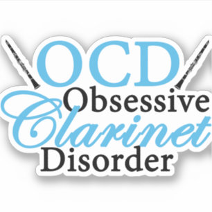 Adesivo Jogador Clarinet Bonito