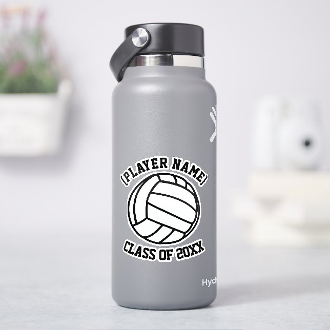 Adesivo Jogador Personalizado de Voleibol (HidroFlask)