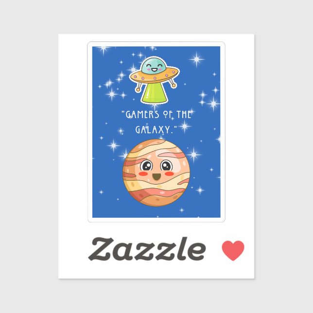 ADESIVO JOGADORES DA GALÁXIA (Folha)