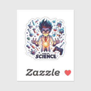 Adesivo Jogo de Concoção Química, Tema Ciência