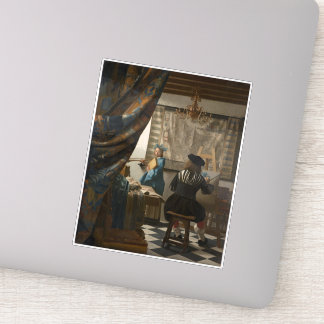 Adesivo Johannes Vermeer, A Arte Da Pintura