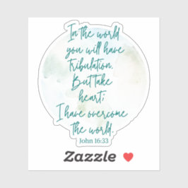 Adesivo John 16:33