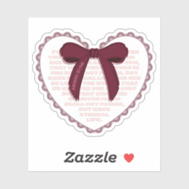 Adesivo John 3:16 - Christian Valentine