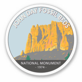 Adesivo John Day Fossil Beds National Monuument Oregon