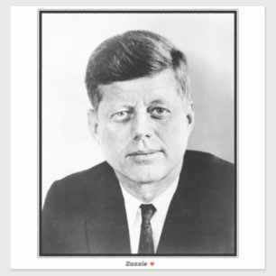 Adesivo John Jack Kennedy Casa Branca Presidencial dos EUA