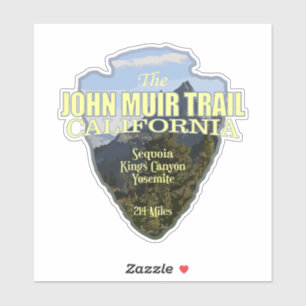 Adesivo John Muir Trail (seta)