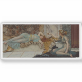Adesivo John William Godward - Mischefe e Repose