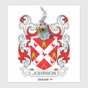 Adesivo Johnson Family Crest