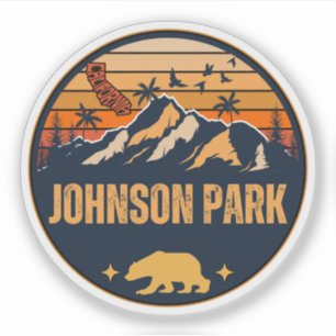 Adesivo Johnson Park, Califórnia