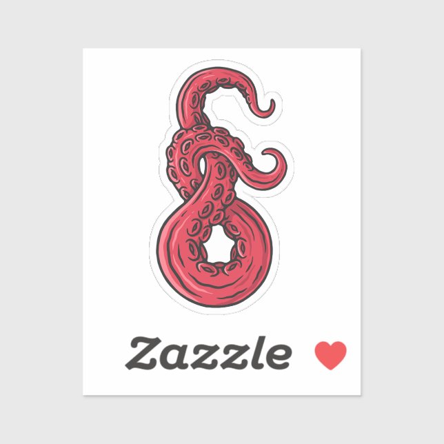 Adesivo Joined tentacles (Folha)