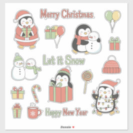 Adesivo Jolly & Bright! Classic Christmas Character Sticke