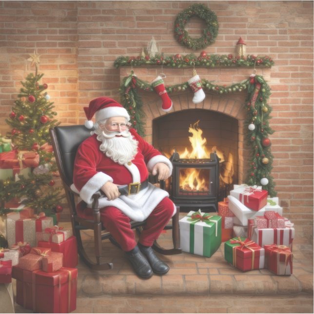 Adesivo Jolly Old Santa Claus (Frente)