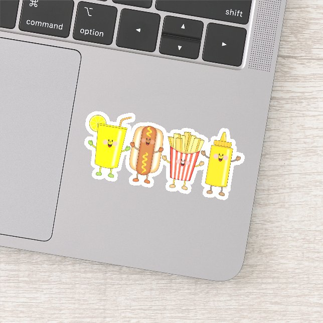 Adesivo JollyKins Hot Dog Friends (Detalhe)