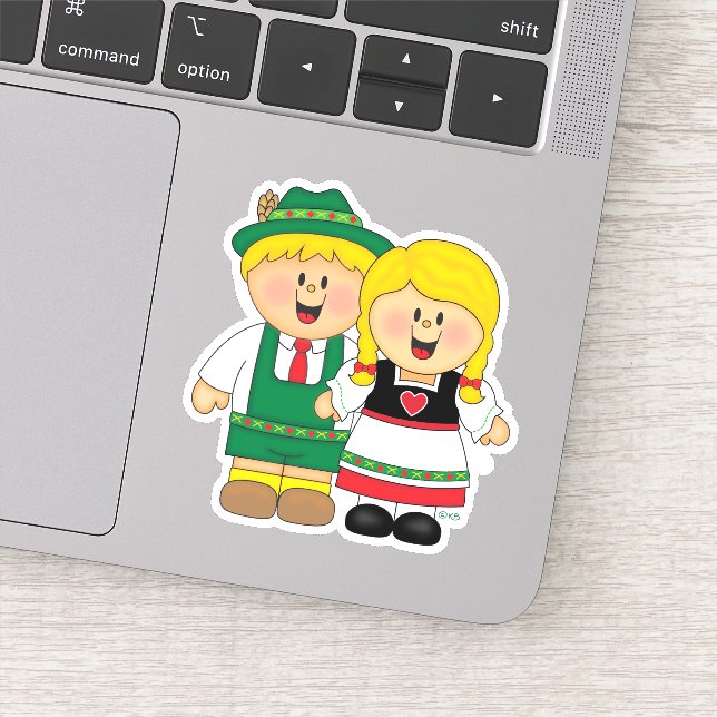 Adesivo JollyKins Octoberfest Couple  (Detalhe)