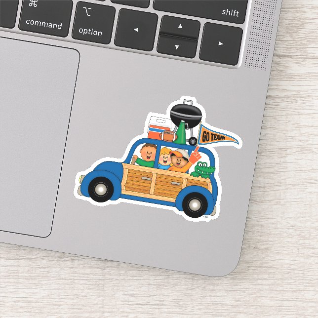 Adesivo JollyKins Tail-Gators (Detalhe)