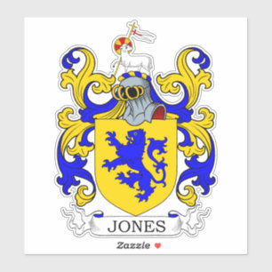 Adesivo Jones Family Crest