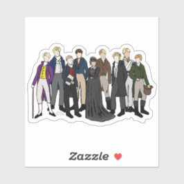 Adesivo Jonquil Brothers Custom-Cut Vinyl Sticker