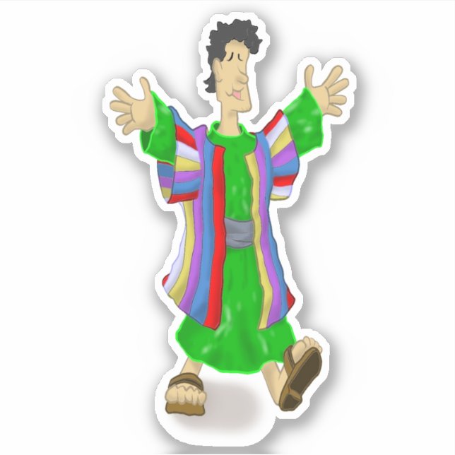 Adesivo Joseph Genesis 37:1 (Frente)