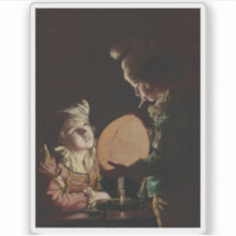 Joseph Wright of Derby - Dois rapazes com uma Blad