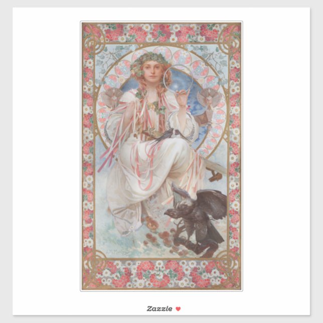 Adesivo Josephine Crane Bradley como Lavia por Alphonse Mu (Folha)