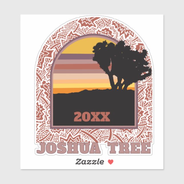 Adesivo Joshua Tree National Park Sticker (Folha)