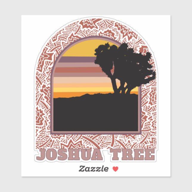Adesivo Joshua Tree National Park Sticker (Folha)