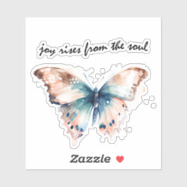 Adesivo Joy Rises da Borboleta da Alma