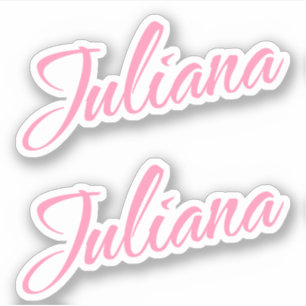 Adesivo Juliana Decorative Name