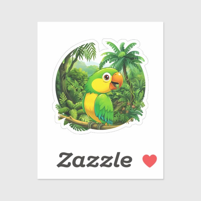 Adesivo Jungle Vibes (Folha)