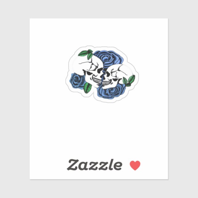 Adesivo Juntos Para Sempre - Até A Morte Nos Faz (Folha)