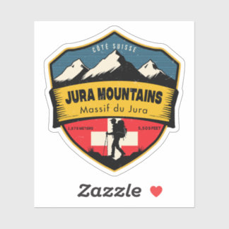Adesivo Jura Mountains , Massif du Jura , Switzerland 