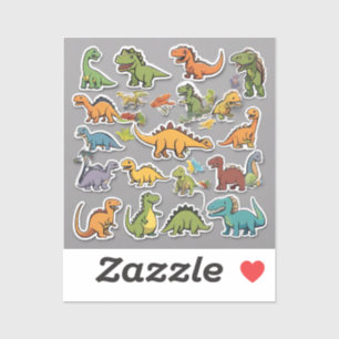 Adesivo Jurassic Adventure Sticker Pack