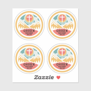 Adesivo Juventude cristã escolhida