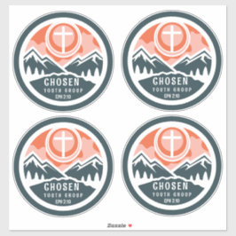 Adesivo Juventude Cristã Escolhida II