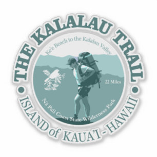 Adesivo Kalalau Trail (T)