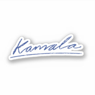 Adesivo Kamala Cursive