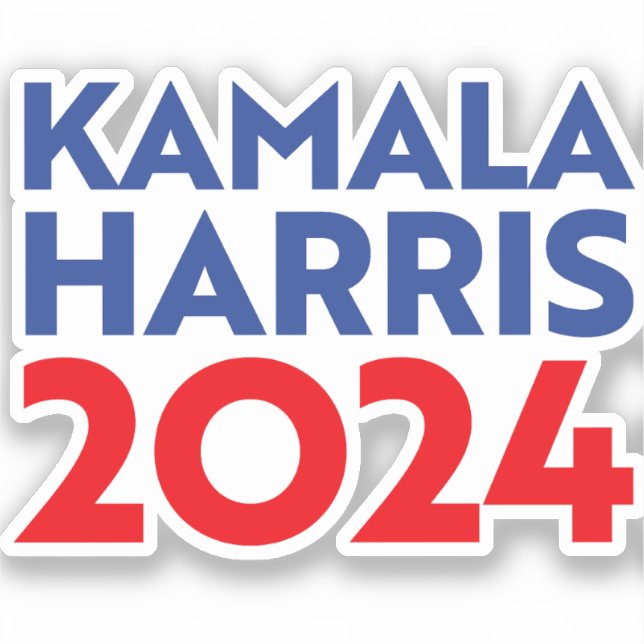 Adesivo Kamala Harris 2024 (Frente)