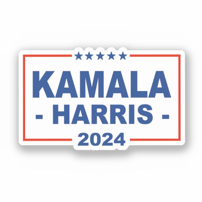 Adesivo Kamala Harris 2024 (Frente)