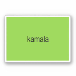 Adesivo Kamala Harris é Brat