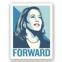 ADESIVO KAMALA HARRIS FORWARD