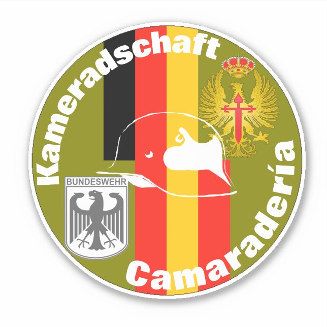 Adesivo Kamerradschaft (Frente)