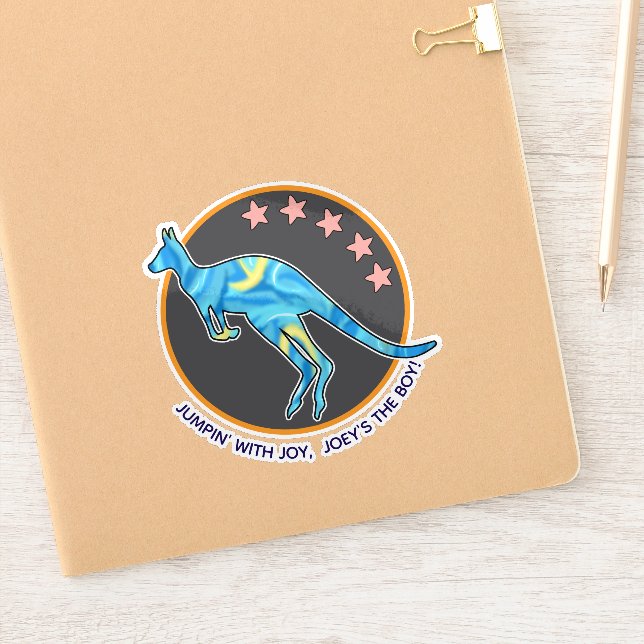 Adesivo kangaroo (Notebook)