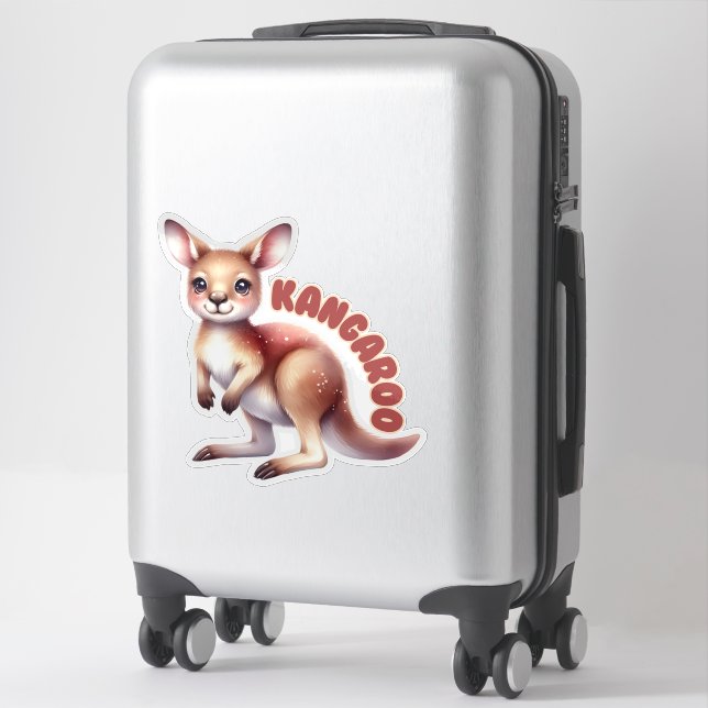 ADESIVO KANGAROO (JOEY) - NURSERY STICKER (Mala)
